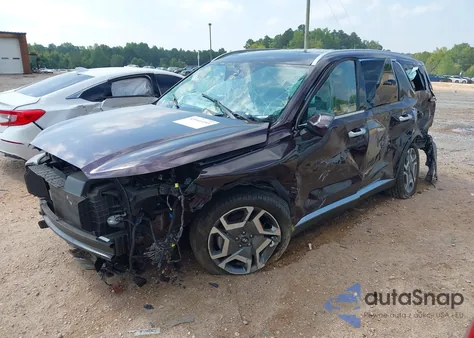 2023 Hyundai Palisade Limited из США, поврежденный, VIN KM8R54GEXPU541671